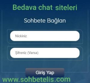 Bedava chat siteleri